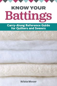 the book cover for know your ratingss, which includes three white towels stacked on top of each other