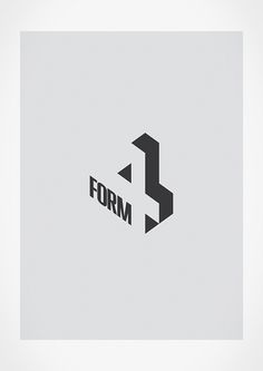 the logo for form is shown in black on a light gray background with an arrow