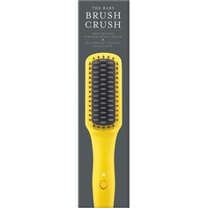 Drybar The Baby Brush Crush Mini Heated Straightening Brush | Ulta Beauty Rotating Curling Iron, Perfect Blowout, Styling Wand, Blow Dry Brush, Paddle Brush, Straighten Iron, Hair Brush Straightener, Dry Bar, Straightening Brush