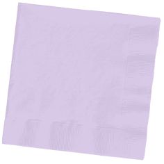 a purple napkin on a white background