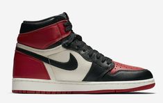 Men's Jordan 1 Retro High Bred Toe Sz 10-11 Gym Red Black White 555088-610 Jordan 1 Black, Limited Edition Sneakers, Air Jordan 1 Retro High Og, Air Jordan 1 Retro High, Jordan 1 High, Air Jordan 1 Retro, Jordans For Men, Jordan 1 Retro High, Jordan 1 Retro