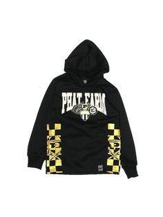 Phat Farm Pullover Hoodie Size: 4Toddler Tops - used. 40% Polyester, 60% Cotton | Phat Farm Pullover Hoodie: Black Tops - Size 4Toddler Phat Farm, Black Hooded Hoodie With Logo Patch, Girl Top, Pullover Hoodie, Black, Clothes