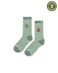 Shop Eco-Friendly Peanuts Cozy Socks - 2 Pairs – Parks Project Granola Socks, Socks Gronola, National Park Blankets, Pendleton National Park Blanket, Vintage Camp Blanket, Snoopy Socks, Recycle Water Bottles, Parks Project, Organic Cotton Blanket