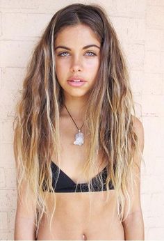 Inka Williams, Surfer Hair, Preppy Hairstyles, Natural Ombre, Long Blonde, Mermaid Hair, Long Blonde Hair, Hair Envy, Beach Hair