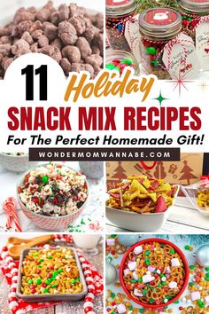 holiday snack mix recipes for the perfect homemade gift