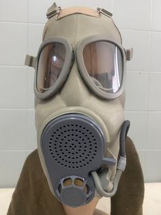 Czech Army Gas mask set in very good condition.Since I have few of these this may not be the one sent,but they are all the same. Green Gas Mask, Czech Army, Vintage Gas Mask, Monster Gas Mask, German Gas Mask, Goth Gas Mask, Soviet Gas Mask, Gas Mask, Be The One