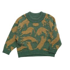 Corduroy Blouse, Cat Sweater, Kids Pants, Kids Sweater, Cat Pattern, Green Sweater, Outerwear Sweater, Girls Sweaters, Korean Outfits