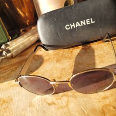 Elevate Your Vintage Game With These Chanel Round Sunglasses, Paying Homage To The Legendary John Lennon. The Iconic Design Is A Must-Have For Any Fashion-Forward Individual Looking To Add A Touch Of Retro Flair To Their Collection. Crafted With The Highest Quality Materials, These Sunglasses Are Sure To Stand The Test Of Time And Become A Cherished Piece For Years To Come. Perfect For Any Occasion, These Vintage Chanel Sunglasses Are The Ultimate Statement Piece. All The Items In My Closet Are Authentic, Purchases Over $500 Automatically Go To Poshmark Authentication. Buy With Confidence. Read Before Purchasing: This Item Is Vintage Or Pre-Loved, For This Reason It May Have Mino Chanel Vintage Glasses, Vintage Chanel Sunglasses Aesthetic, Vintage Chanel Sunglasses, Luxury Vintage Yellow Sunglasses, Luxury Vintage Tinted Sunglasses, Chanel Vintage Sunglasses Brown, Vintage Runway, Chanel Accessories, Chanel Sunglasses