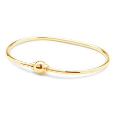 Made On Cape Cod. Beachball Bracelet™ - 14k Gold Cape Cod Bracelet, Cape Cod Beaches, Yellow Gold Bangle, Ball Bracelet, Gold Bangle, Gold Bangles, Cape Cod, Oval Shape, Bracelet Making