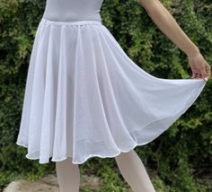 "As a former professional Ballerina with American Ballet Theatre, I know the importance of feeling beautiful, comfortable and confident in your dance wear!  Elevate your rehearsals with these exquisite knee length chiffon Ballet Skirts. Please note that all skirts are maximum 24\" long. If you prefer a shorter length, kindly specify your desired length in the \"Notes to Seller Box\" at checkout and I will gladly customize it for you. This skirt is lovingly crafted by hand, (by me!) specifically Ballet Fits, Spring Costume, Ballet Skirts, Professional Ballerina, Ballerina Skirt, Ballet Inspiration, Dancer Gift, American Ballet Theatre, Ballet Theater