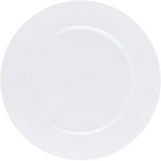 an empty white plate on a white background