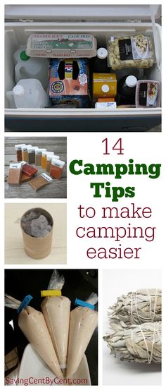 camping tips to make camping easier