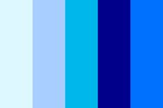 a blue and white color palette with the same hue as it appears in this image