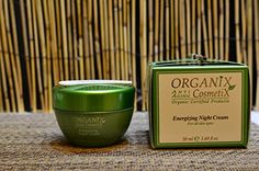 Organix Cosmetix AntiAging Energizing Night Cream 169 Fl oz -- Check this awesome product by going to the link at the image. (This is an affiliate link) Living Off The Land, Anti Aging Ingredients, Deep Wrinkles, Skin Rejuvenation, Smooth Texture, Inspirational Story