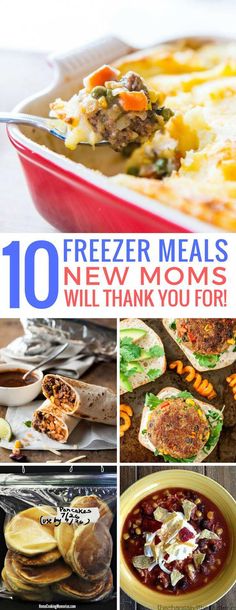 10 freeze meals that are new moms will thank you for this time of year