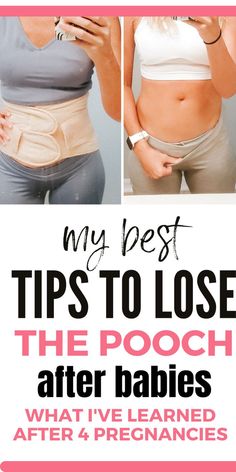 the best tips to lose the pooch after babies Lose The Pooch, Postpartum Diet Plan, Post Pregnancy Belly, Postpartum Workout Plan