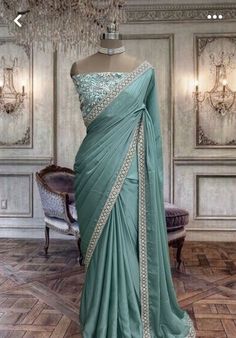 rose berry silk saree with unstitched blouse. New Trend Sarees, Designer Net Blouse, Dull Blue, Sarees For Wedding, Net Blouse, New Saree Designs, Fancy Saree