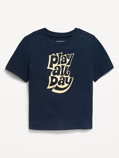 Baby Boy Shirts, Play Day, Boys Graphic Tee, Old Navy Shorts, Boys Shirts, Toddler Boys, Graphic Tee, Old Navy