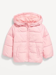 Toddler Coats Girl, Toddler Board, Old Navy Toddler Girl, Quilted Puffer Jacket, Toddler Girl Outfits, Toddler Gifts, Toddler Boys, Outerwear Jackets, Shirts For Girls