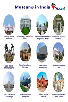 there are many different buildings in india