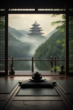 Chinese Zen Garden, Chinese Temple Aesthetic, Dark Calm Aesthetic, Japanese Temple Interior, Temples Aesthetic, Dark Meditation, Meditation Wallpaper, Luminous Ceiling, Japanese Meditation