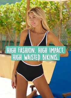 High Waisted Bikinis, High Fashion, High Waisted