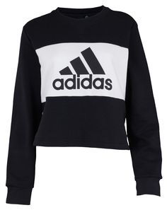 PRICES MAY VARY. Loose fit Ribbed crewneck 77% cotton, 23% recycled polyester fleece Logo crew top imported You make your mark in serious competition. We're making ours on a fleece sweatshirt. This soft pullover proudly displays an oversize adidas Badge of Sport logo, front and center. Wear yours as a badge of (very comfortable) honor. Adidas Store, Finds On Amazon, Sport Logo, Adidas Womens, Women Sweatshirts, Adidas Sweatshirt, Fun Sweatshirts, Sporty Chic, Adidas Tops