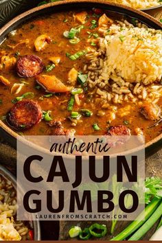 authentic cajun gumbo recipe with rice and beans