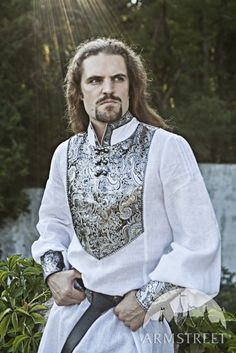 Mens Tunic, Medieval Tunic, Viking Wedding, Medieval Wedding, Wedding Outfit Men, Medieval Costume, Medieval Clothing, Wedding Linens, Medieval Fashion