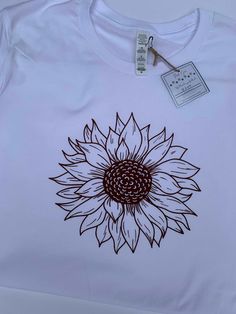 Looking for a unique gift for that loved one? We're here to help you! Boho Sunflower T-shirts are handmade printed on a soft, comfy and eco friendly white shirts! Perfect to gift to a sunflowers lover, a friends or family member on any of their special day! Shirts eco friendly(100% Airlume combed and ring-spun cotton) unisex provides more strength which is more durable they are breathable and absorbent allowing you to be more fresh all day they are very soft making you feel more comfortable. For a regular fit order your usual size, size down for a more fitted look or sized up for a more relaxed fit than your usual size. For look like shirt dress size up two sizes. Example: if you were a regular Size M order 2XL or 3XL Ash Color Shirt, Boho Sunflower, Screen Printing Techniques, Sunflower Shirt, Custom Personalized Gifts, Mama Gifts, Comfy Shirts, Easter Shirt, Flower Shirt