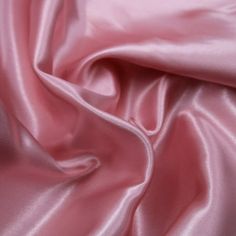 the pink fabric is very soft and shiny