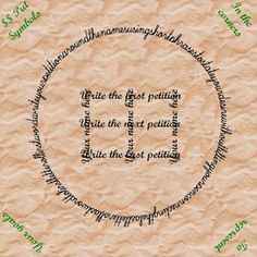 a circle with words written in it on top of a piece of paper that says, give the gift of peace