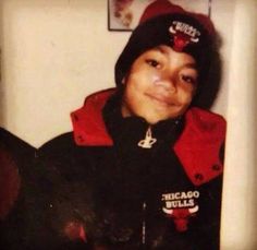 a young boy wearing a red and black jacket with the caption ctdhl