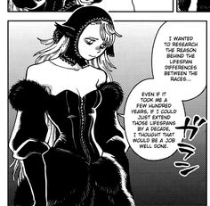 a comic strip with an image of a woman in a fur coat and text that reads,