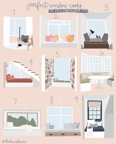 Window Nooks, In Home Library, Enneagram Type 3, Enneagram Type 2, Enneagram 2