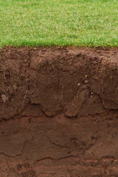 a baseball player standing on top of a dirt field next to a green grass covered field