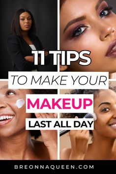 Long Lasting Makeup Tips, Makeup Last All Day, Every Day Makeup, Born This Way Concealer, Long Wear Makeup, Beauty Mistakes, Makeup Over 50, Natural Face Cleanser, Am To Pm