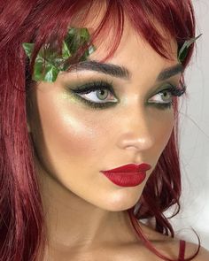 Halloween Maniquin, Karneval Diy, Nikki Makeup, Poison Ivy Costumes, Halloween Coustumes