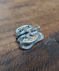 Inspired by Salvador Dali's famous painting "Persistence of Memory" Sterling Silver pendant of melting timepiece Melting Watch, Salvador Dali, Dali, Sterling Silver Pendant, Sterling Silver Pendants, Pendant Necklaces, Favorite Jewelry, Silver Pendant, Jewelry Necklace Pendant