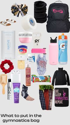 what to put in the gym bag