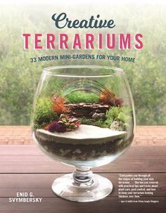 the cover of creative terrariums