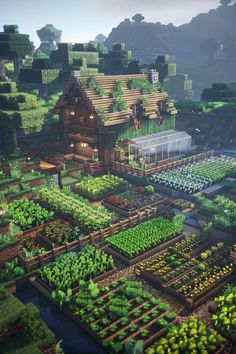 explosive block minecraft nyt Minecraft Crops Ideas, Minecraft Farm Ideas Crops, Minecraft Farm Ideas, Minecraft Greenhouse, Garden Minecraft, Minecraft Garden, Minecraft Houses Survival, Minecraft Interior Design, Minecraft House Plans