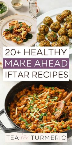 20 healthy make - ahead iftar recipes