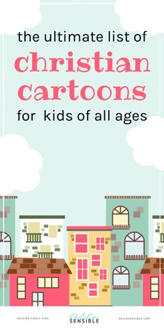 the ultimate list of christian cartoons for kids of all ages