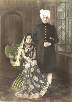 mahendra maharaja narendra singh Of Panna INDIA with mahendra maharani durga raje laxmi thapathali palace nepal By Rohit Sonkiya Indian Kings, Sari Ideas, Duleep Singh, Indian Portrait, Celebrity Bedrooms, Indian Royalty, Fashion Portfolio Layout, Indian Travel