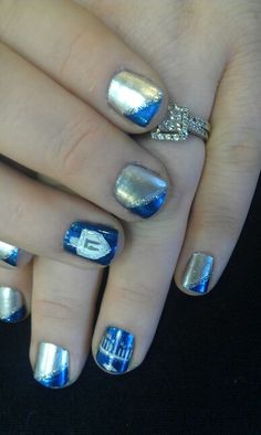 Channukah Channukah Nails, 8 Crazy Nights, Eight Crazy Nights, Interesting Nails, Nails Sns, Happy Chanukah