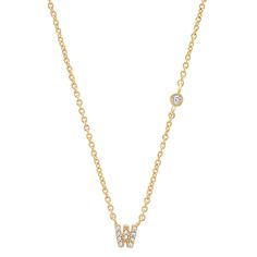 Gold plating over brass Pave inital pendant with single CZ accent Length: 16.25-18in / 41-46cm Lobster clasp closure Letters A-Z Style No. TN-105 (G) Tai Jewelry, Alphabet Necklace, Gold C, Gold N, Gold G, Initial Necklace Gold, Cute Preppy Outfits, Initial Pendant, A B C