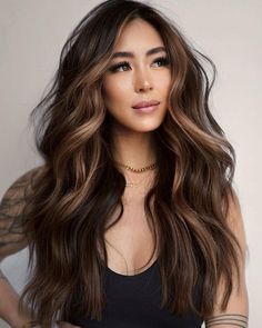 Brown Balayage Hair Extensions, Lighter Brown Hair Color, Lighter Brown Hair, Beige Hair, Icy Blonde Hair, Dark Brunette Hair, Bronde Balayage, Hair Color Caramel