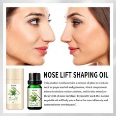 3 Pcs × Sci-effect Nose Lift Shaping Oil. Type:Nose shaping oil. Brazil Fruit, Nose Lift, Beauty Nose, Upturned Nose, Beautiful Nose, Straight Nose, Health Signs, Nose Shapes, Flower Oil