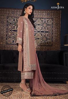 Asim Jofa, Desi Clothes, Suit Fabric, Pakistani Suits, Shalwar Kameez